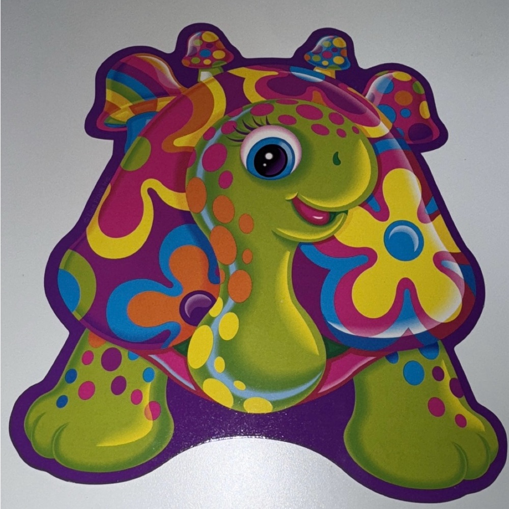 Lisa frank peekaboo envelope and cut out